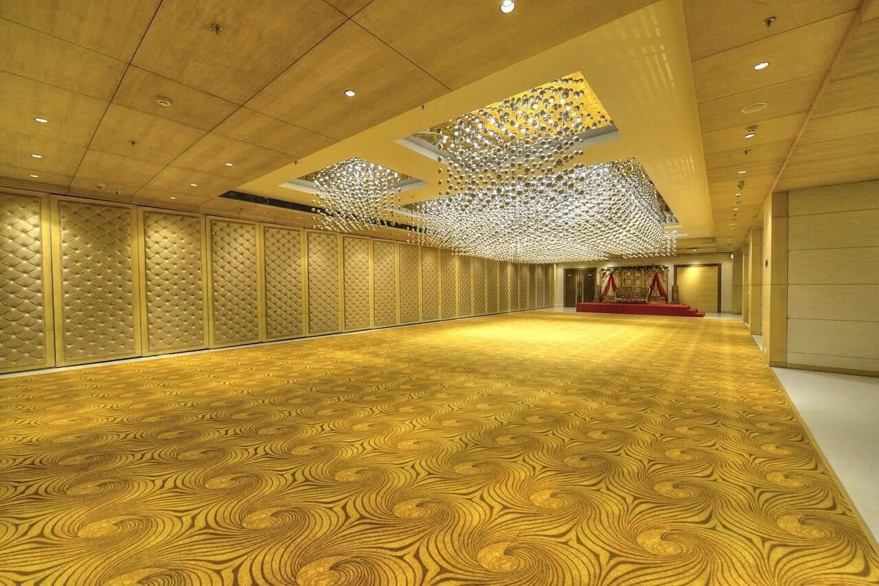 Banquet hall at Hotel Delite Grand, Faridabad